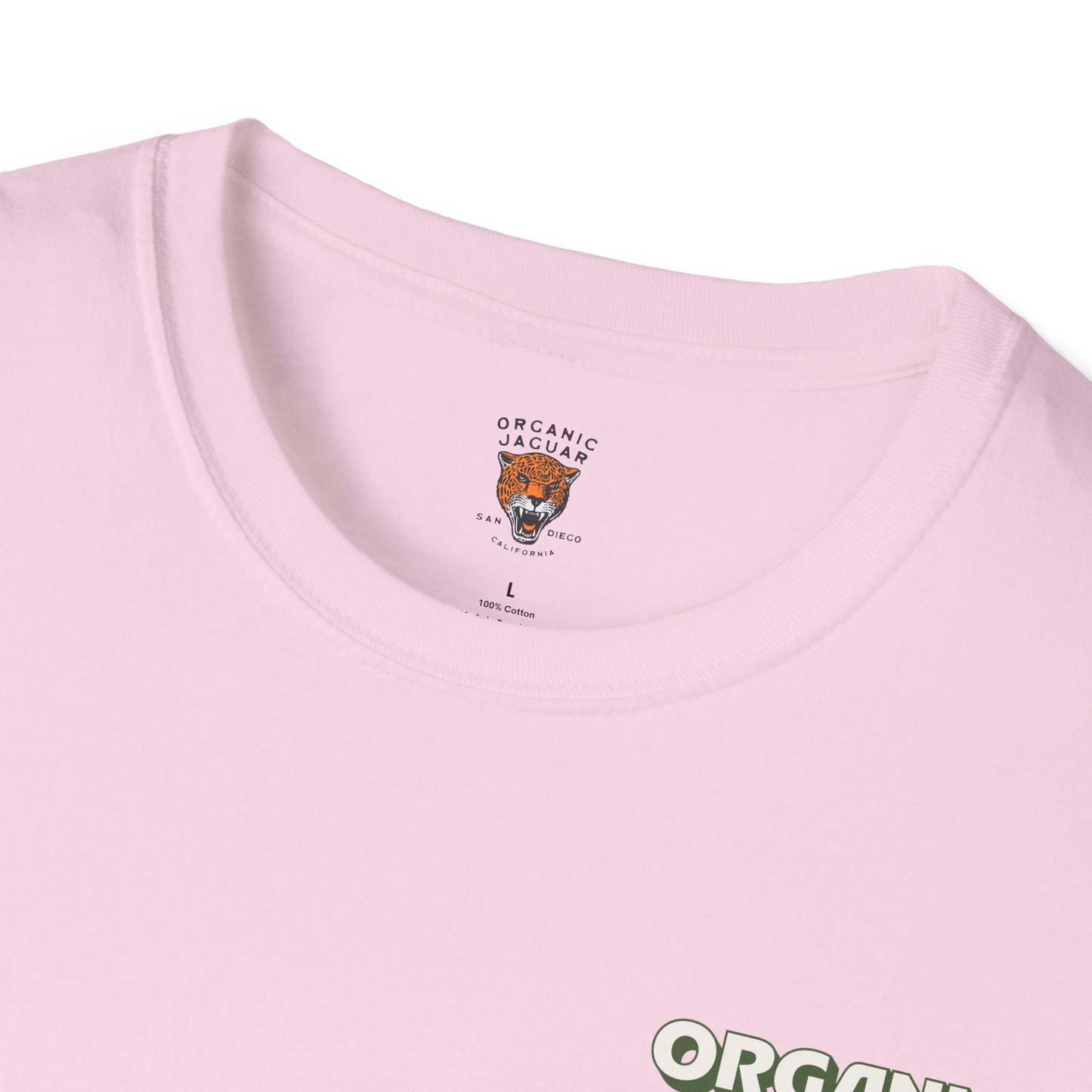 "You Had Me At Organic " Cotton Tight Fit