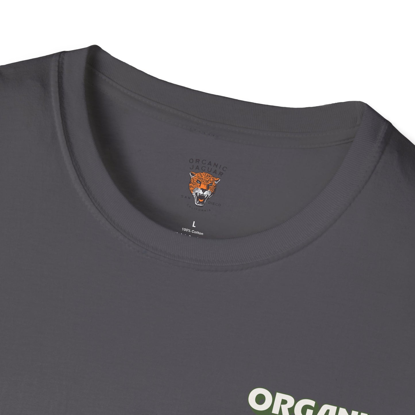 "You Had Me At Organic " Cotton Tight Fit