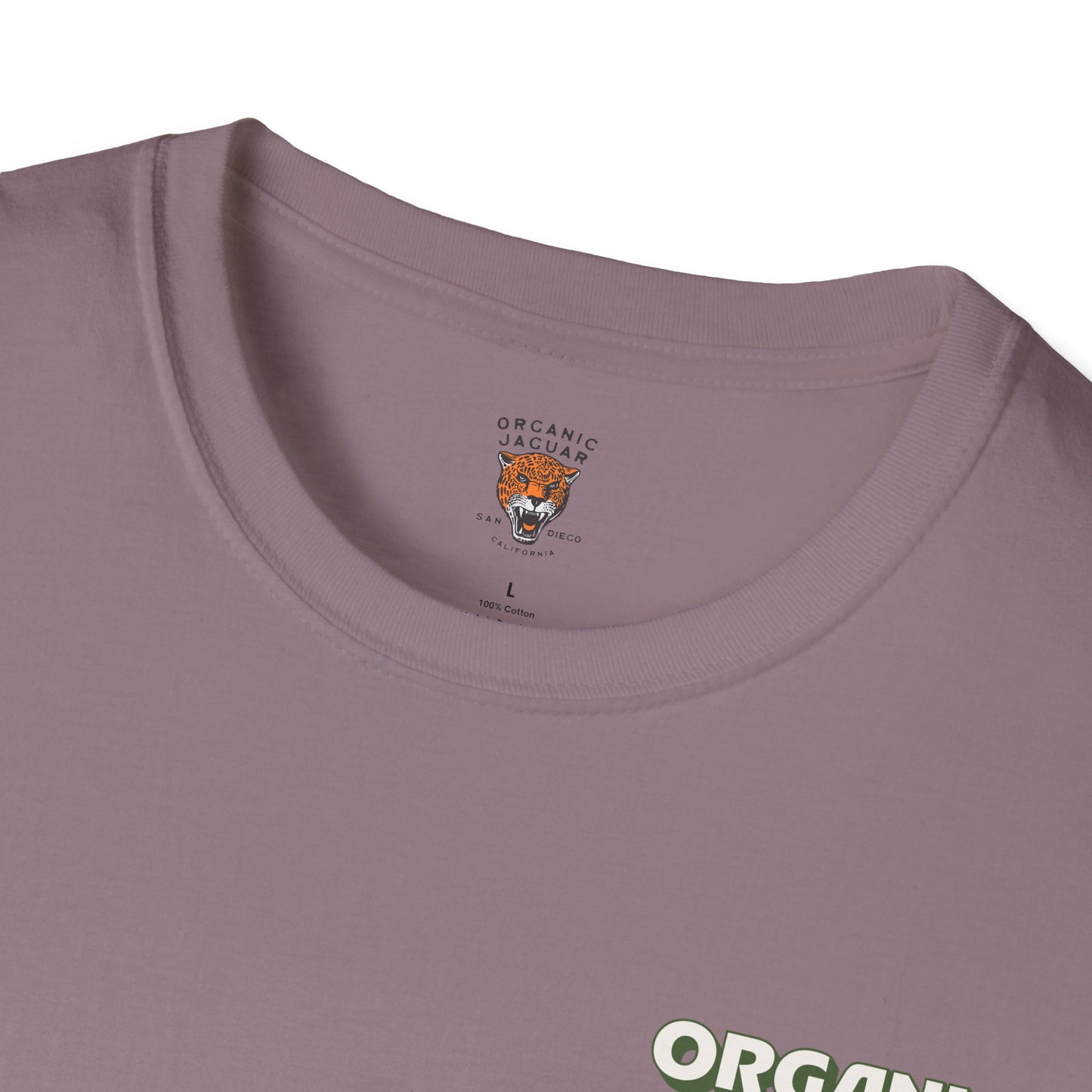 "You Had Me At Organic " Cotton Tight Fit
