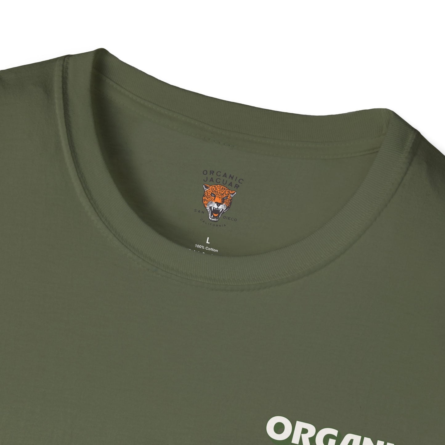 "You Had Me At Organic " Cotton Tight Fit