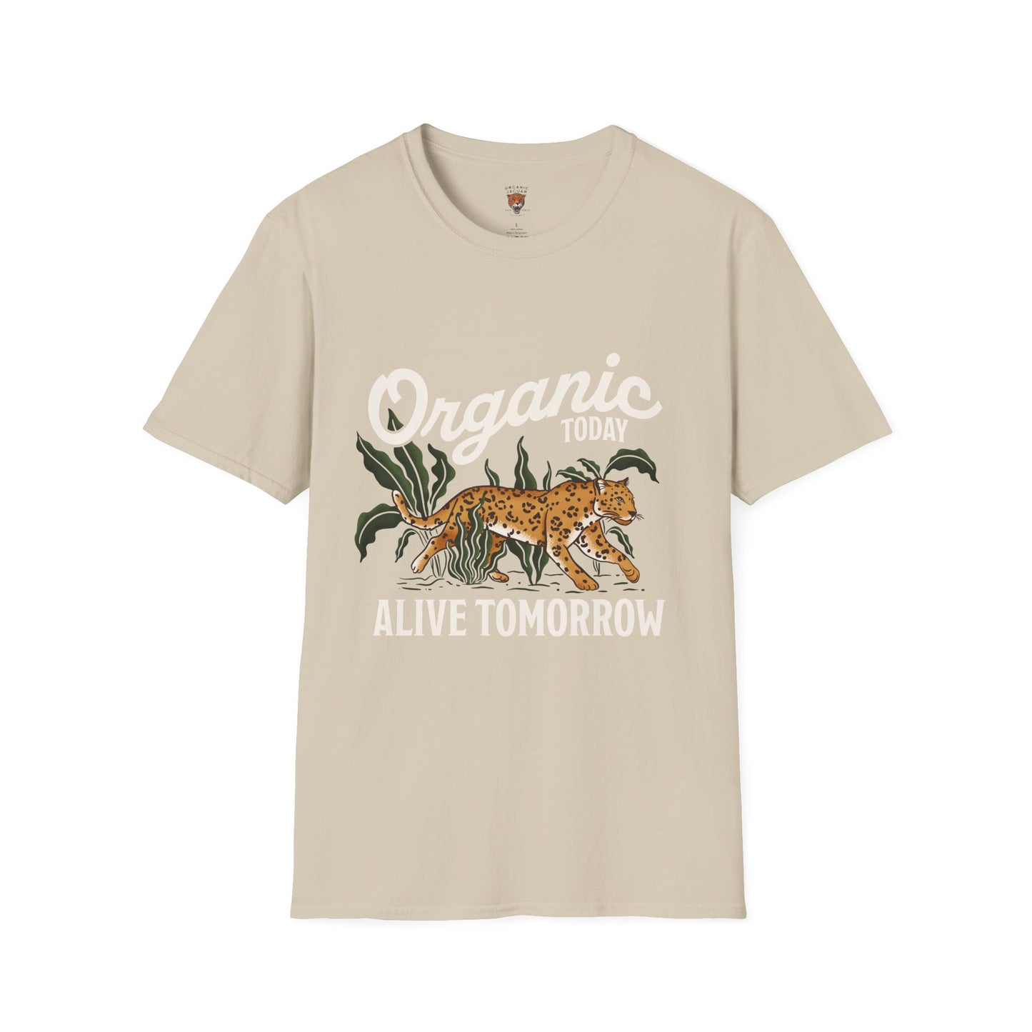 "Organic Today , Alive Tomorrow " Cotton Tight Fit