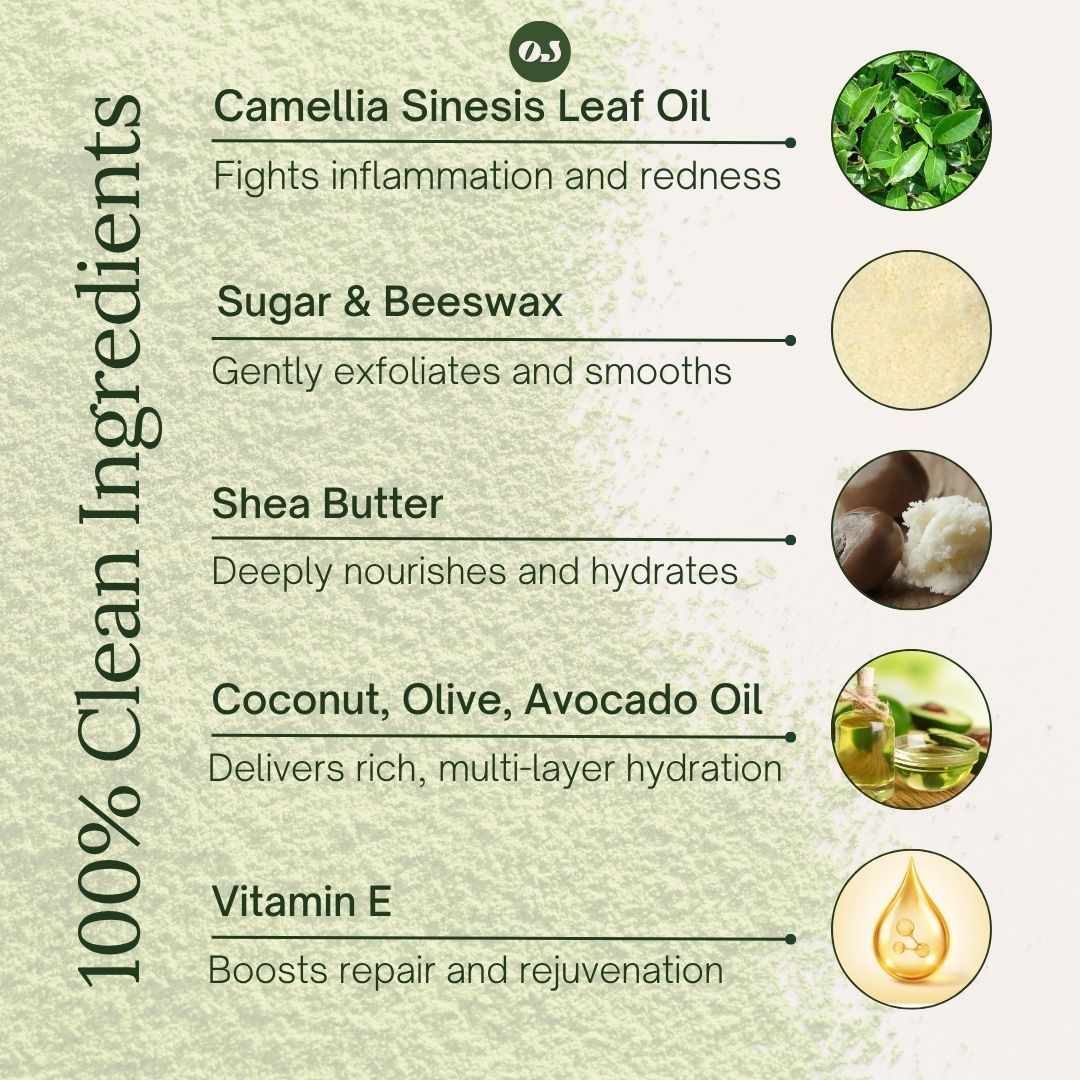 Green Matcha Face Scrub