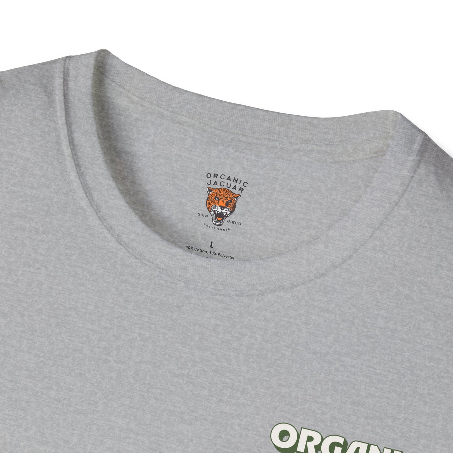 "You Had Me At Organic " Cotton Tight Fit