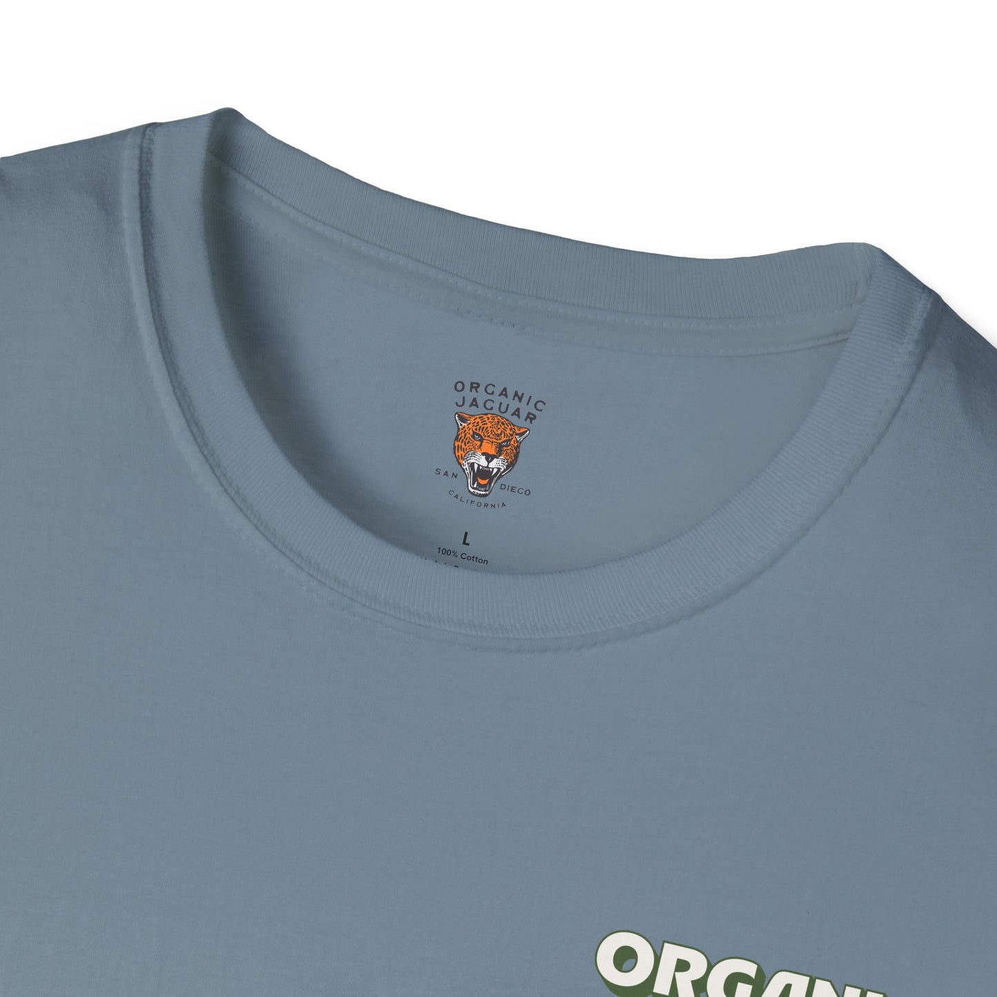 "You Had Me At Organic " Cotton Tight Fit