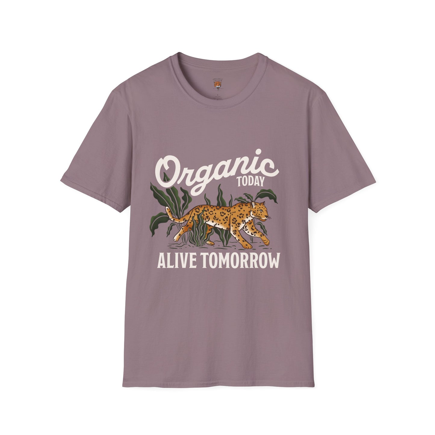 "Organic Today , Alive Tomorrow " Cotton Tight Fit