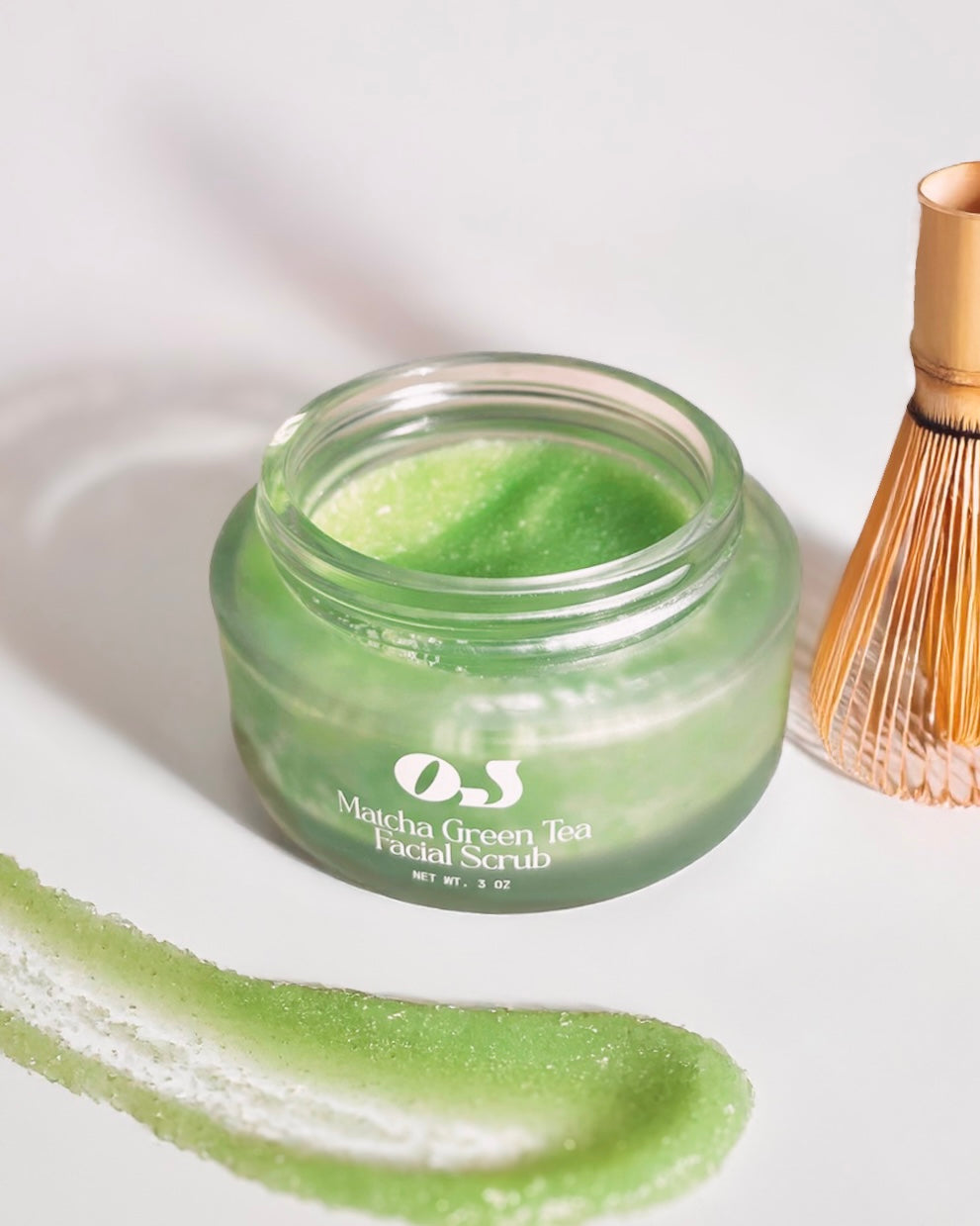Green Matcha Face Scrub