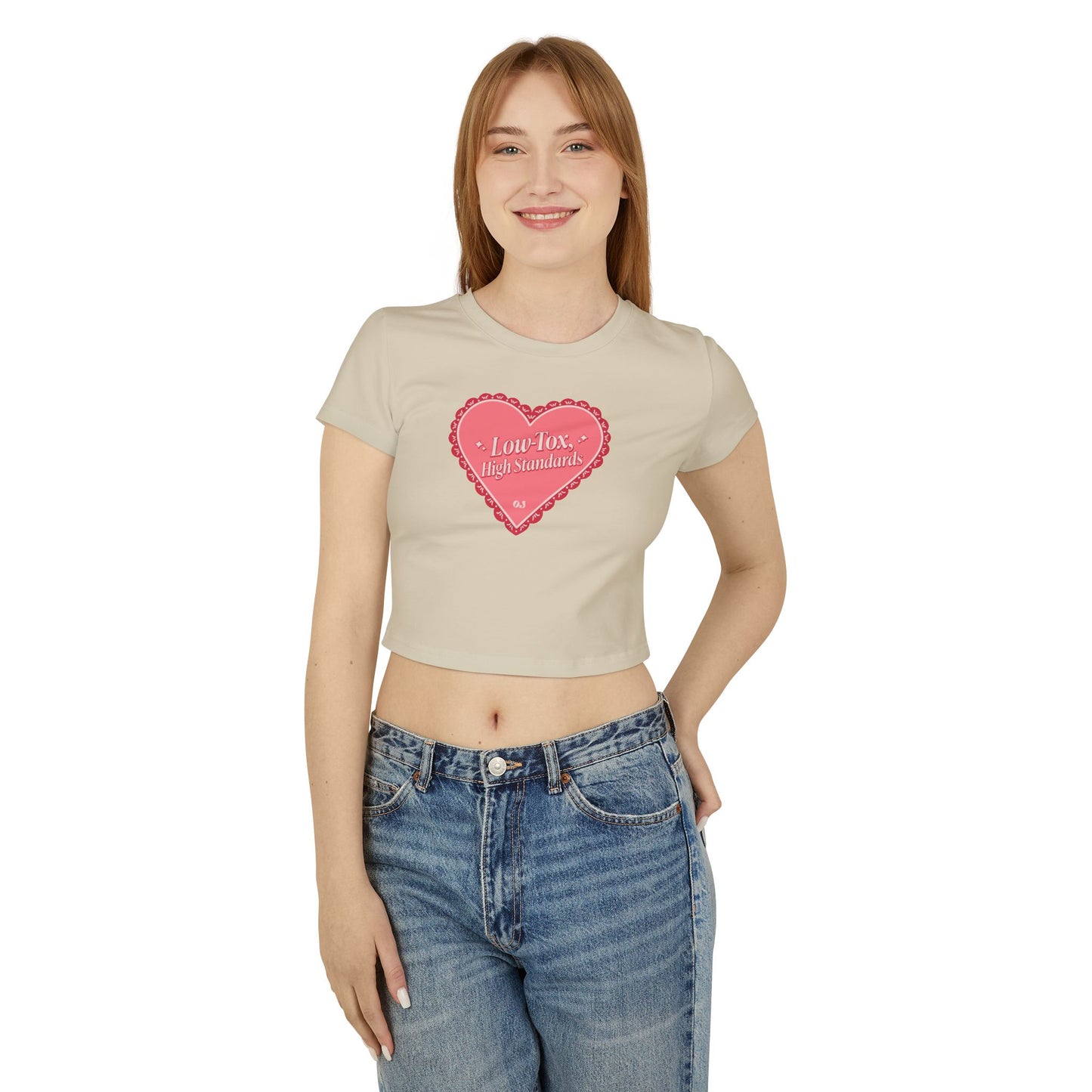 Valentine's Collection: Low-Tox High Standards Women's Baby Tee