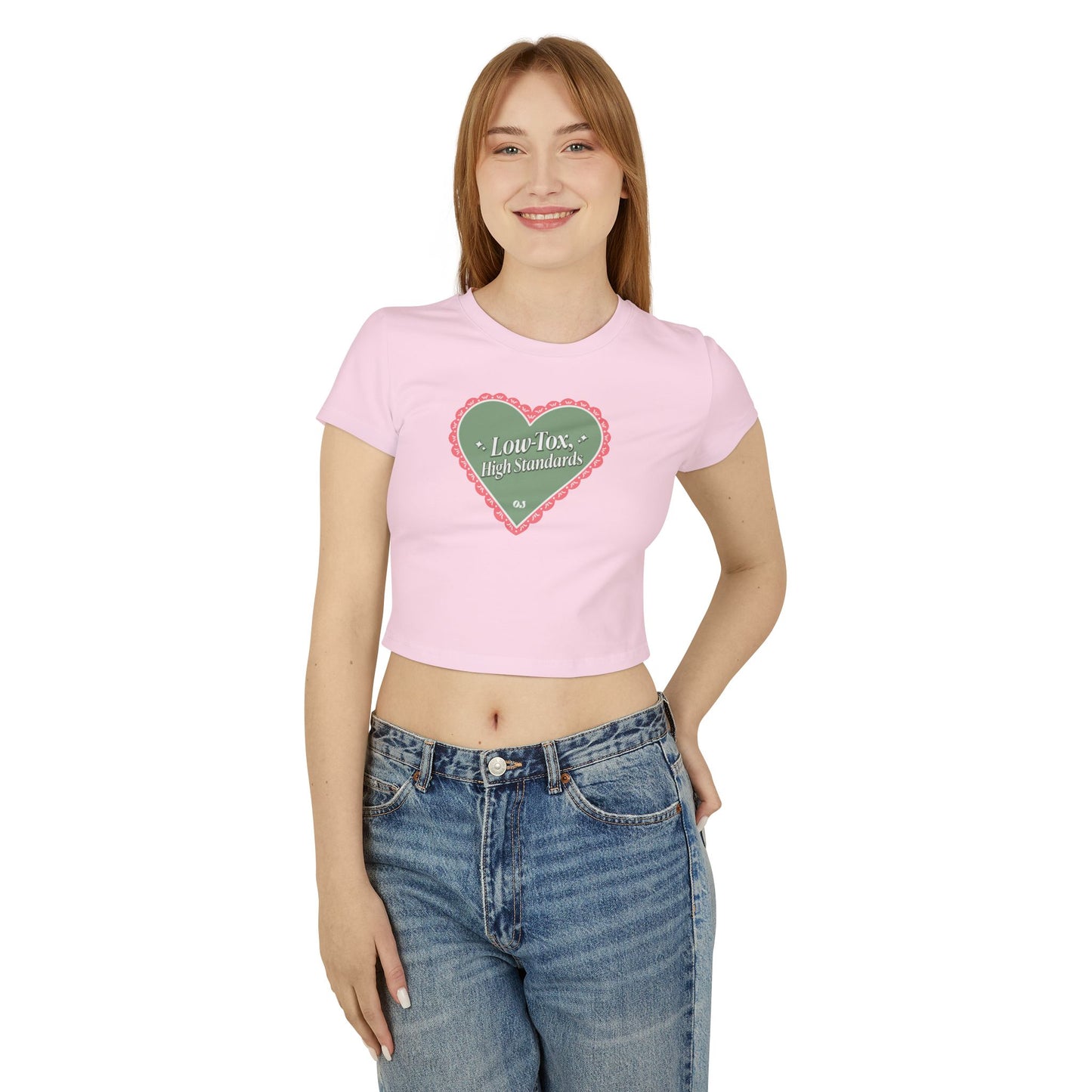 Valentine's Collection: Low-Tox High Standards Women's Baby Tee