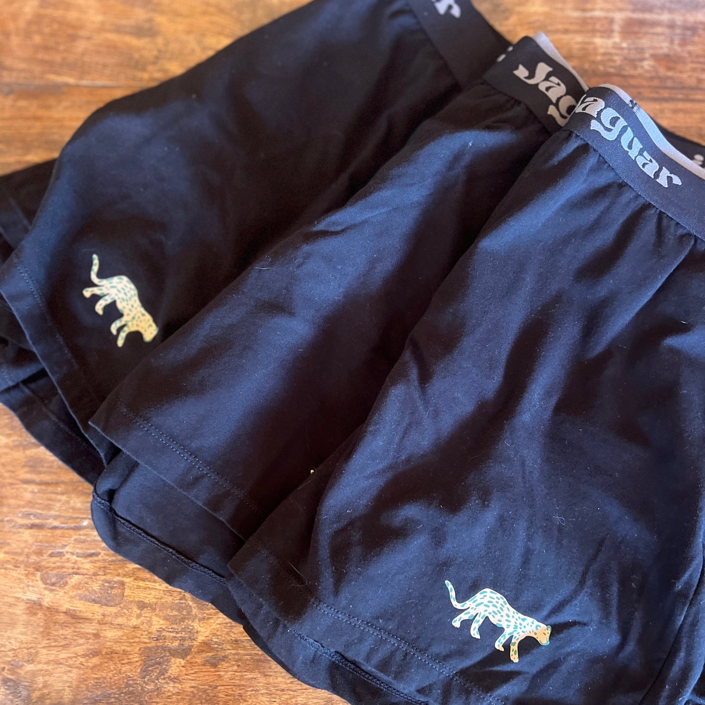 Midnight Black Organic Cotton Boxers (4 pack)