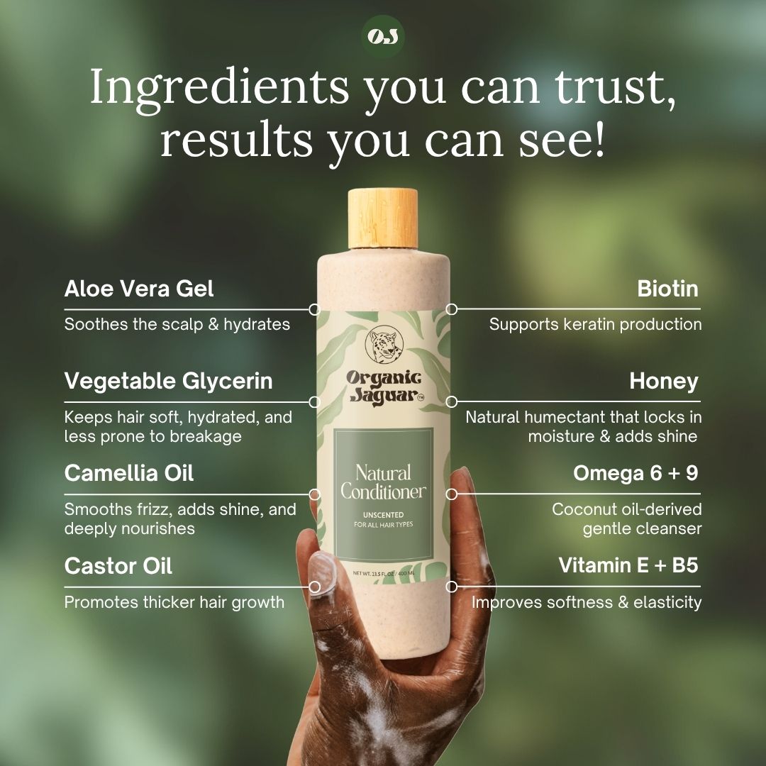 Natural Conditioner - Pure, Nourishing, Toxin-Free Hair Care